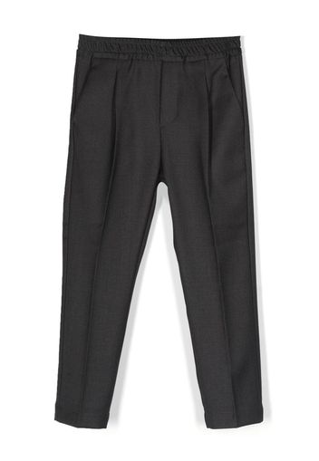 Paolo Pecora Kids slim-cut trousers - Grey