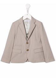 Paolo Pecora Kids fitted single-breasted blazer - Neutrals