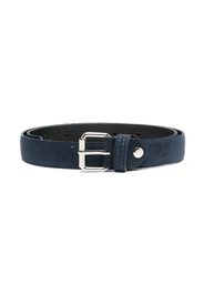 Paolo Pecora Kids metallic-buckle belt - Blue