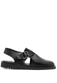 Paraboot Adriatic 3mm leather sandals - Black