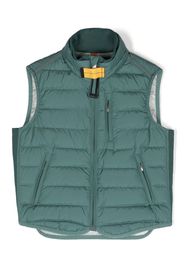 Parajumpers Kids logo-patch padded gilet - Green