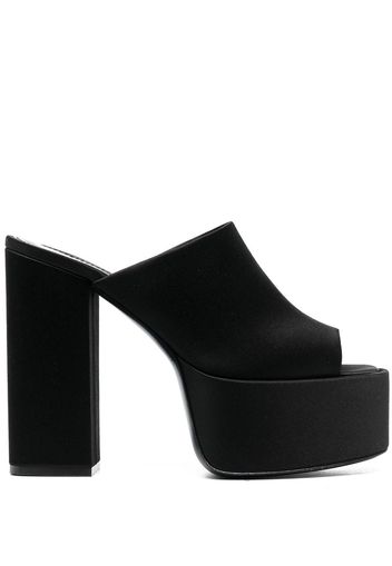 Paris Texas Sasha open toe mules - Black