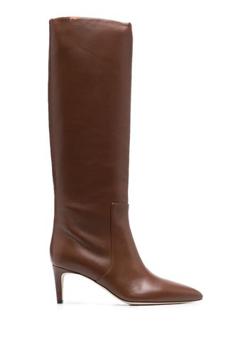 Paris Texas Stiletto 60mm leather boots - Brown