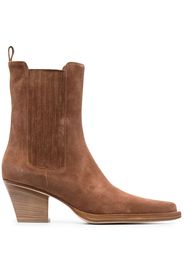 Paris Texas Dallas 100mm ankle boots - Brown