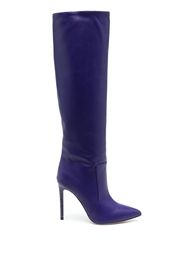 Paris Texas knee-high 100mm boots - Purple