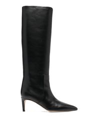 Paris Texas Stiletto 60mm leather boots - Black