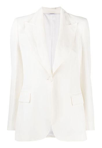 P.A.R.O.S.H. single-breasted tailored blazer - White