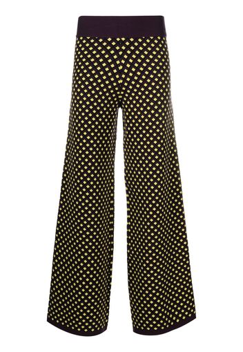 P.A.R.O.S.H. polka-dot knitted trousers - Purple