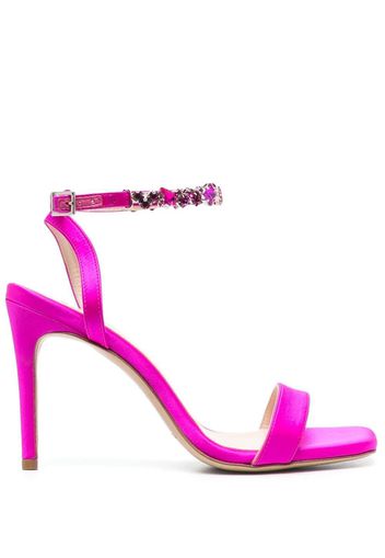 P.A.R.O.S.H. Vashoe rhinestone-embellished sandals - Pink