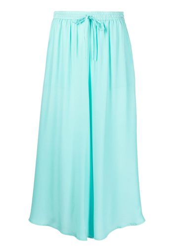 P.A.R.O.S.H. Gonna drawstring midi skirt - Blue