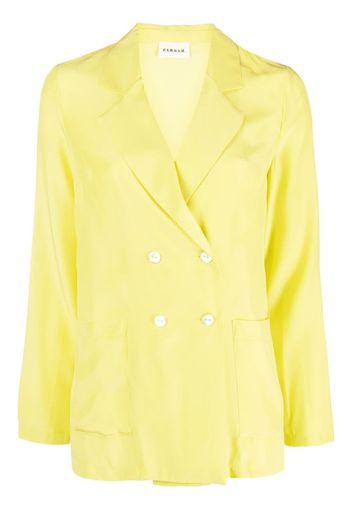P.A.R.O.S.H. Giacca double-breasted blazer - Yellow