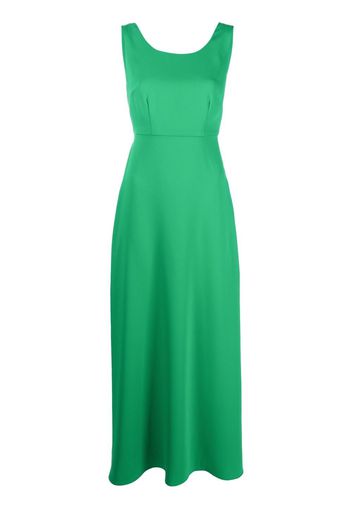 P.A.R.O.S.H. Panty rear-tie maxi dress - Green