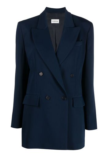 P.A.R.O.S.H. double-breasted button blazer - Blue