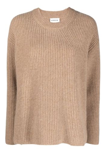 P.A.R.O.S.H. ribbed-knit cashmere sweatshirt - Brown