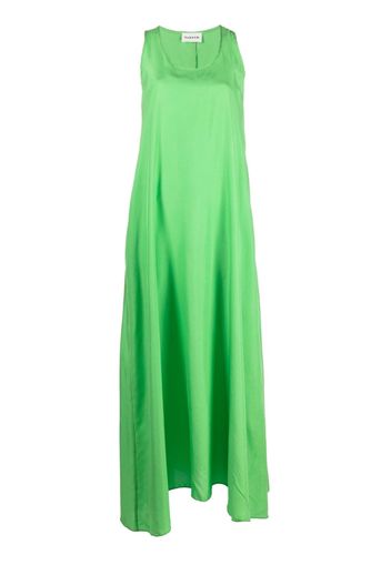 P.A.R.O.S.H. sleeveless silk maxi dress - Green