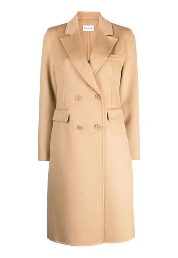 P.A.R.O.S.H. double-breasted wool coat - Neutrals