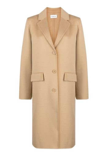 P.A.R.O.S.H. notched-lapels single-breasted coat - Brown