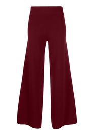 P.A.R.O.S.H. straight-leg knitted trousers - Red