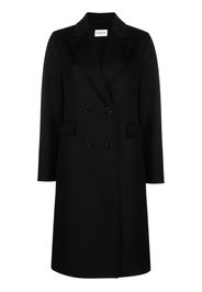 P.A.R.O.S.H. double-breasted wool coat - Black