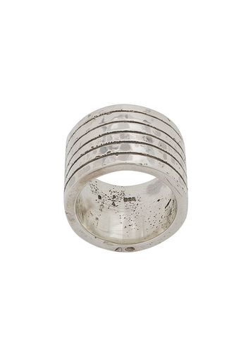 Parts Of Four Plane Ring - Silver