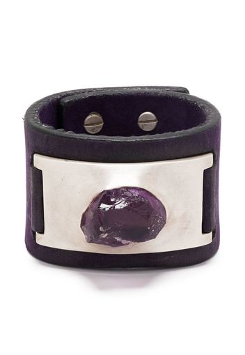 Parts of Four Amulet amethyst cuff bracelet - Purple