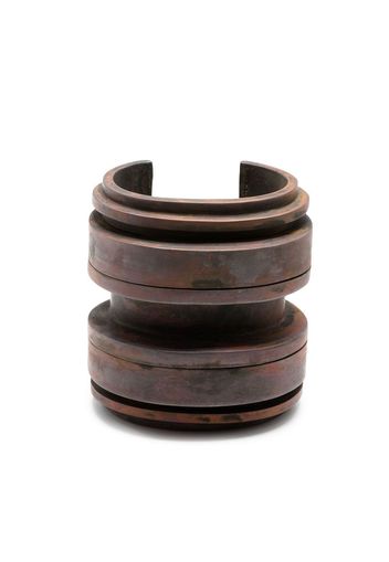 Parts of Four Ghost Combo brass bracelet - Brown