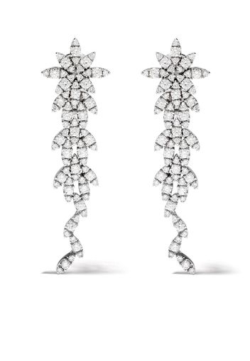 Pasquale Bruni 18kt white gold Ghirlanda diamond earrings