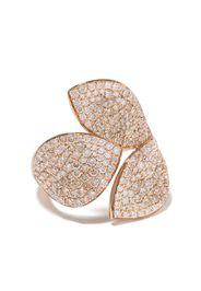 18kt rose gold diamond Giardini Segreti ring