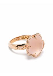 Pasquale Bruni 18kt rose gold Bon Ton quartz and diamond ring - Pink