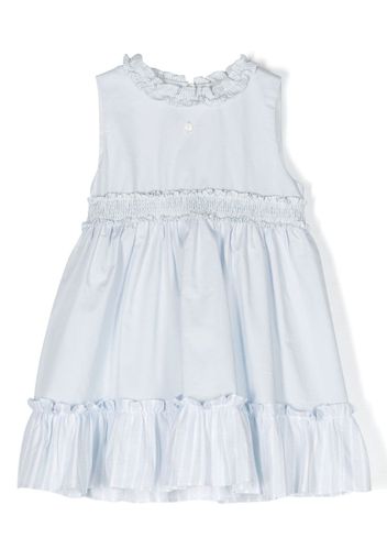 Patachou flared cotton dress - Blue