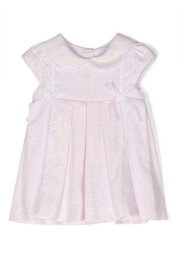 Patachou bow-detail polo dress - Pink