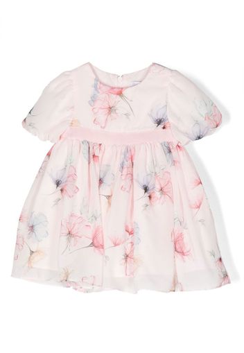 Patachou floral-print dress - Pink