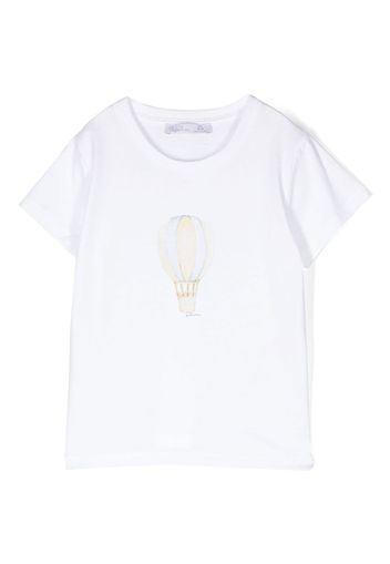 Patachou graphic-print T-shirt - White