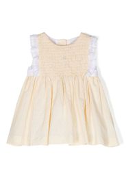Patachou bow-detail sleeveless dress - Yellow