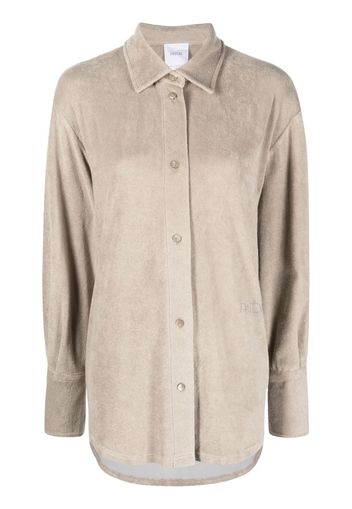 Patou balloon-sleeve shirt - Neutrals