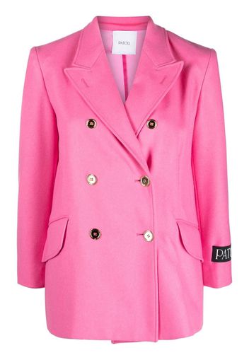 Patou Iconic double-breasted jacket - Pink