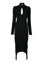 Patou open-back midi dress - Black