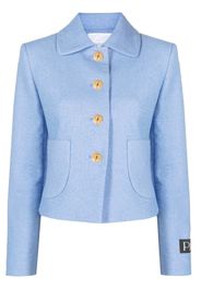 Patou long-sleeve tailored jacket - Blue