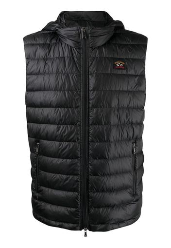 Paul & Shark Ultralight quilted gilet - Black