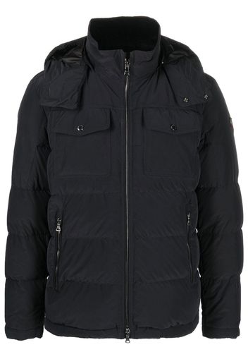 Monnalisa quilted-finish padded jacket - White