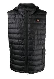 Paul & Shark Ultralight quilted gilet - Black