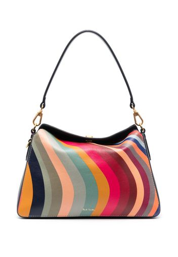 Paul Smith Swirl leather shoulder bag - Orange