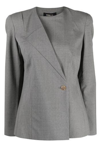 Paule Ka Laine fine suit jacket - Grey