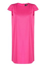 Paule Ka short-sleeve zip-fastening dress - Pink