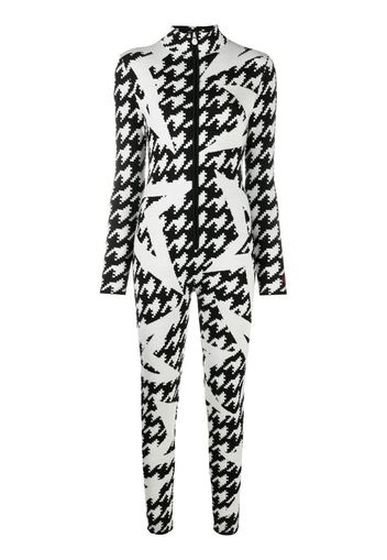 star motif knitted jumpsuit