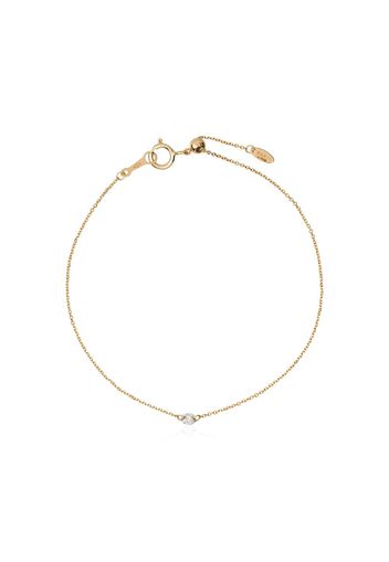 Persée 18kt gold and diamond chain bracelet - Metallic