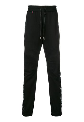 logo band track pants