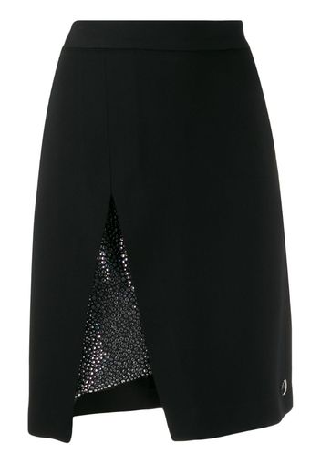 embellished mini skirt