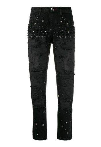 Boyfriend Stars embellished jeans