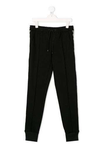 logo side panel jogging trousers